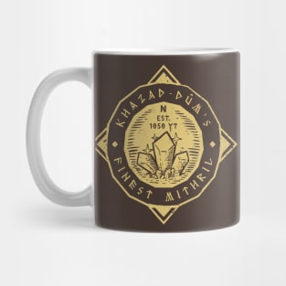 Khazad-Dum's Finest Mithril - gold Mug